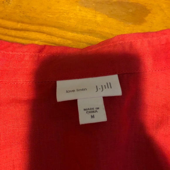 J.Jill Linen button down - Picture 2 of 2